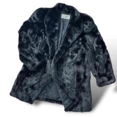 美品◎XL BLACK GLAMA 2165 毛皮 ファーコート MINK 貂皮 美品◎XL BLACK GLAMA 2165 毛皮 ファーコート MINK 貂皮