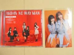 AKB48 NO WAY MAN 初回盤Type-A CD 写真付き