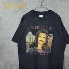 【90s 古着】ヤニー Yanni USA製 WORLD TOUR Tシャツ