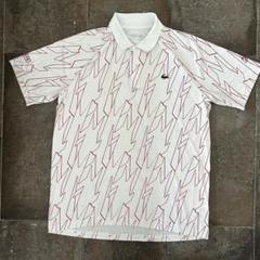 【美品】LACOSTE ジョコビッチモデル ポロシャツ US/Lサイズ ホワイト 美品】LACOSTE ジョコビッチモデル ポロシャツ US/Lサイズ