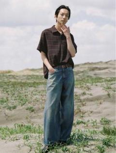 E*e様 【LIDNM】SEMI WIDE HERITAGE DENIM PAN LIDNM / Llife ONLINE STORE / SEMI WIDE HERITAGE DENIM PANTS