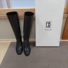 MICHEL KLEIN ブラックレザー ロングブーツ 2025年最新】MICHEL KLEIN ロングブーツの人気アイテム - メルカリ