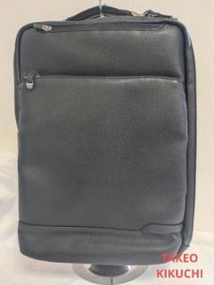 美品　TAKEO KIKUCHI ブラック 2WAYビジネスリュック