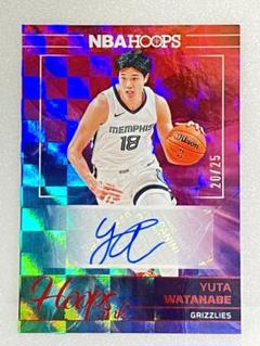 【25枚限定】Yuta Watanabe RC Auto 渡邊雄太 サイン 匿名配送】渡邊雄太 /25 Hoops Ink 直筆サインカード - メルカリ
