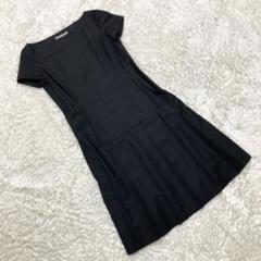 セオリーリュクス Theory luxe ワンピース フレア ひざ丈 半袖 38