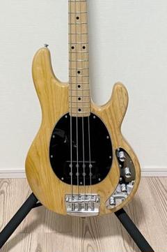 ギター SterlingbyMusicManSUBAXIS-FMTrans Gold Sterling_Axis_Flame_Maple_Blon