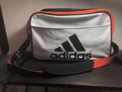 adidas スポーツ用バッグ ホワイト/オレンジ　 （出品前野球で使用）