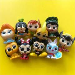 ディズニー キラキラミニフィギュア セット - メルカリ