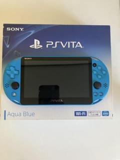 PSVita PCH-2000 ZA23 アクアブルー　ジャンク品 マイクラ付き