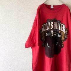 USA古着 gold&silver オーバーサイズ Tシャツ