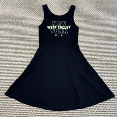 H&M 黒 ノースリーブワンピース 134/140
