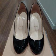 Christian Louboutin♡ルブタン♡ブラックエナメルパンプス