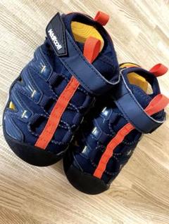 Madfoot! サンダル 16.0cm ネイビー/オレンジ