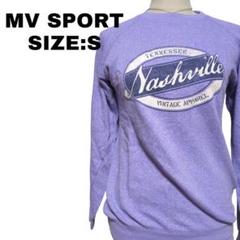 MV SPORT Nashville スウェット トレーナー 古着 S 紫