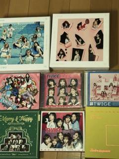 TWICE アルバムセット8枚　　おまけグッズ(チェヨンサイン入りカード)