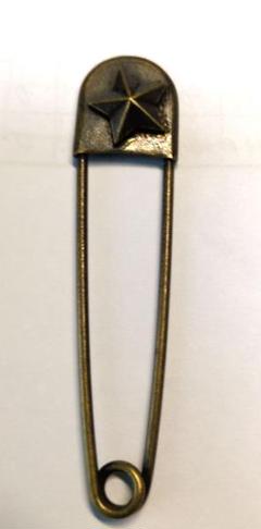 LAUNDRY PIN STAR brass アンティ一ク