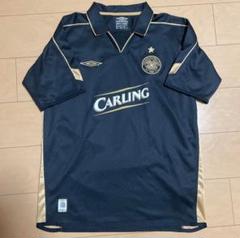 サッカー ユニフォーム　セルティック　アンブロ　2003-2004年　UMBRO umbro セルティック 03/04(H/リーグ戦)L/S 734051 グリーン 代表