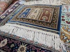 トルコ絨毯Hereke 本物保証書有り、アンティーク絨毯未使用品