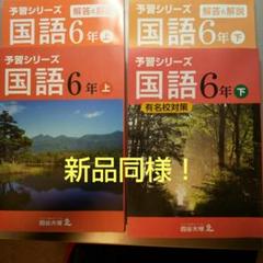 新品！四谷大塚 中学受験 国語参考書 小学６年 上下 有名校対策