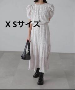 新品★N.FRAME ドット柄マーメードワンピース　Mサイズ SINMEのドット柄ワンピース【STANDARD BOOK 2022SS】 | HAPPY