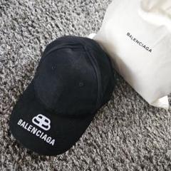 専用ページBalenciaga 黒 キャップ 保存袋付き BALENCIAGA 黒 キャップ 保存袋付き