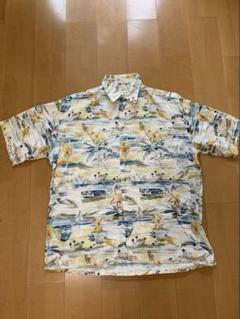 pierre cardinアロハシャツ 柄シャツ 綿 コットン
