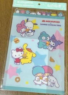 モスバーガー×サンリオコラボ/下敷き/キティちゃん(1点/新品・未開封品)のサムネイル