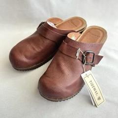 ✨新品✨ 天然革 Tideway サボ クロッグサンダル ブラウン L 38