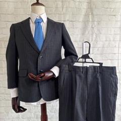 DORMEUIL ドーメル 英国製生地 セットアップ ストライプ MS-3714