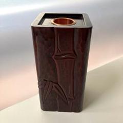 木製漆器  茶盆  竹柄  鎌倉彫  未使用品 木製漆器 茶盆 竹柄 鎌倉彫 未使用品