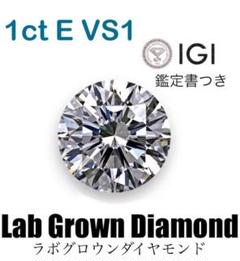 1ct E VS1 ID 3EX ラボグロウンダイヤモンドルースダイヤ
