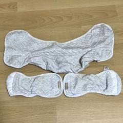 エアバギーベビーキャリア専用オプション　ヘッドサポートクッション　バックルカバー