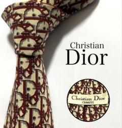 Christian Dior ネクタイ ハイブランド トロッター　オブリーク