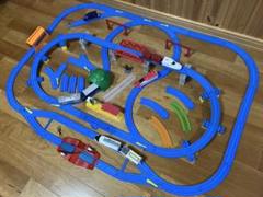 プラレール　まとめ売り　レイアウト　踏切　鉄橋　駅　トンネル　車庫　カシオペア