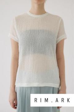 【RIM.ARK】24SS Unevenness tops シアートップスのサムネイル