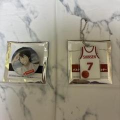 銀魂　バラガキ篇　映画特典 缶バッジ　山崎　キーホルダー　沖田