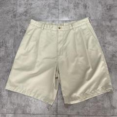 ROUNDTREE & YORKE リラックスフィット ツータック ハーフパンツ