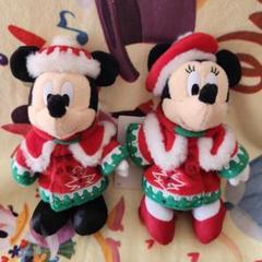 ●ディズニー ミニー サンタヴィレッジ クリスマス ぬいぐるみ ぬいぐるみバッジ ミニー ぬいぐるみバッジ クリスマス2024 - メルカリ