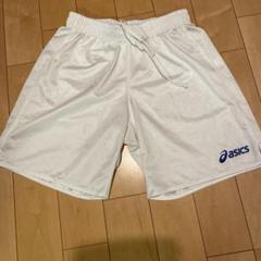 asics - サッカー部　アシックス　ハーフパンツ　光沢ホワイト　O サッカー部 アシックス ハーフパンツ 光沢ホワイト O
