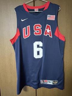 LEBRON JAMES USA オーセンティックジャージ　レブロン・ジェームス