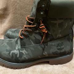 ⭐︎ティンバーランド 迷彩 ミリタリーブーツ　新品 Timberland(ティンバーランド) / カモフラ/迷彩/レースアップ