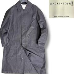J6183 美品 マッキントッシュ BALFIELDバルマカーンコート 黒 40