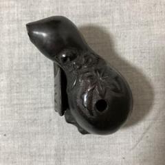 瓢箪　漆器工芸品 ひょうたん　まとめ売り 上州瓢箪 ひょうたんの置物019 黒螺鈿 高さ57cm 螺鈿加工仕上げ