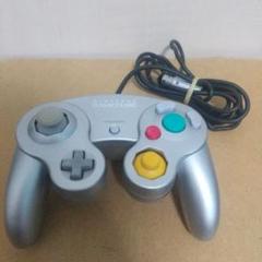 任天堂 ゲームキューブ コントローラー シルバー