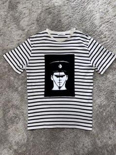 JW ANDERSON POLICE PRINT TEE ボーダーTシャツ XL