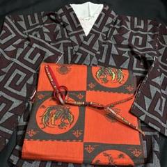 豆千代モダン　牡丹　名古屋帯　小紋 名古屋帯 牡丹