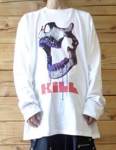 【値下可】KIDILL キディル ショップ限定カットソー ホワイト 値下可】KIDILL キディル ショップ限定カットソー ホワイト
