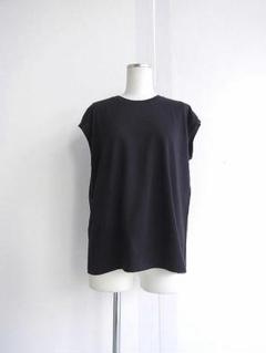 AURALEEオーラリーブラック ノースリーブ Tシャツレディース