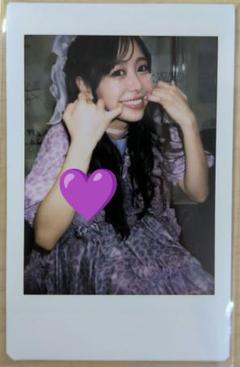 仲川瑠夏　フリル衣装　チェキ 🍇 𝙋 𝙍 𝙀 𝙎 𝙀 𝙉 𝙏 𝐋𝐀𝐑𝐌𝐄 𝟎𝟔𝟎未公開カット