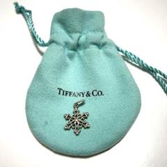 Tiffany ティファニー ペンダントトップ チャーム スノー 雪の